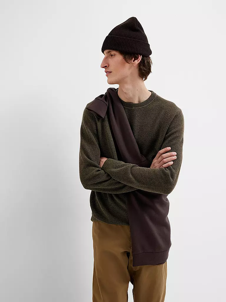 SELECTED | Prodotto: Pullover SLHROSS | Oliva