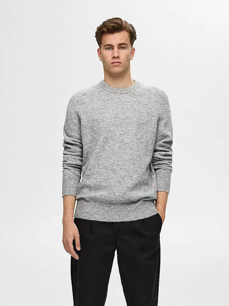SELECTED | Pullover SLHRAI  | Grigio chiaro
