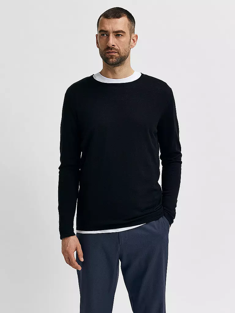SELECTED | Pullover SLHROME | Nero