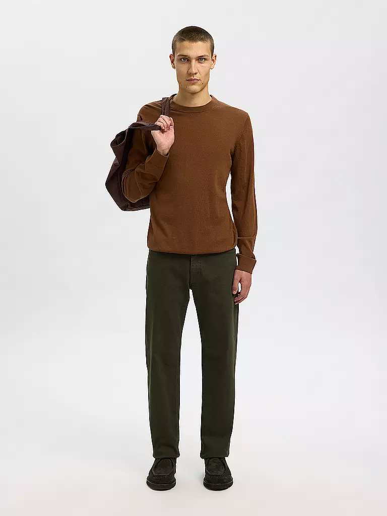 SELECTED | Pullover SLHTRAY | Marrone