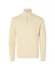 SELECTED | Pullover Troyer SLHDANE | Beige