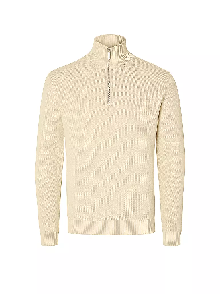 SELECTED | Pullover Troyer SLHDANE | Beige