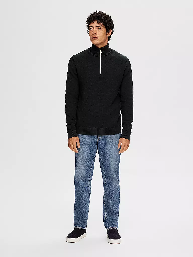 SELECTED | Pullover Troyer SLHDANE | Nero