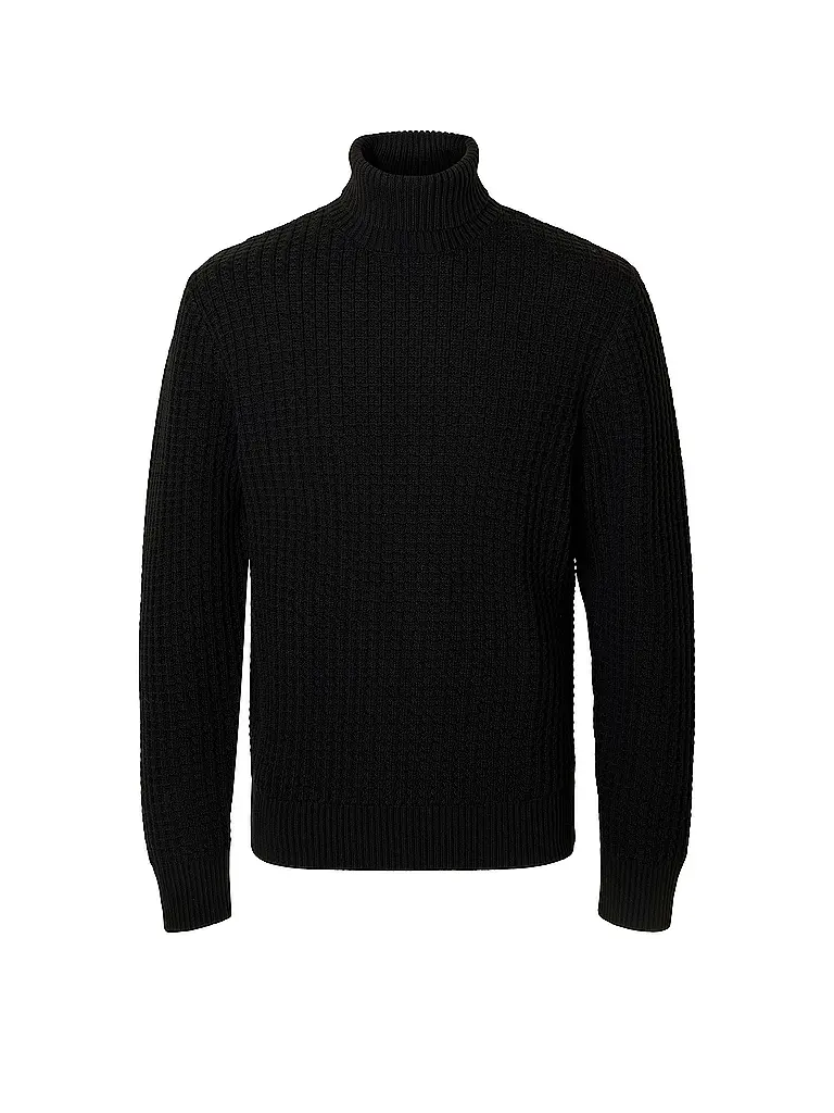 SELECTED | Rollkragenpullover SLHTOM | Nero