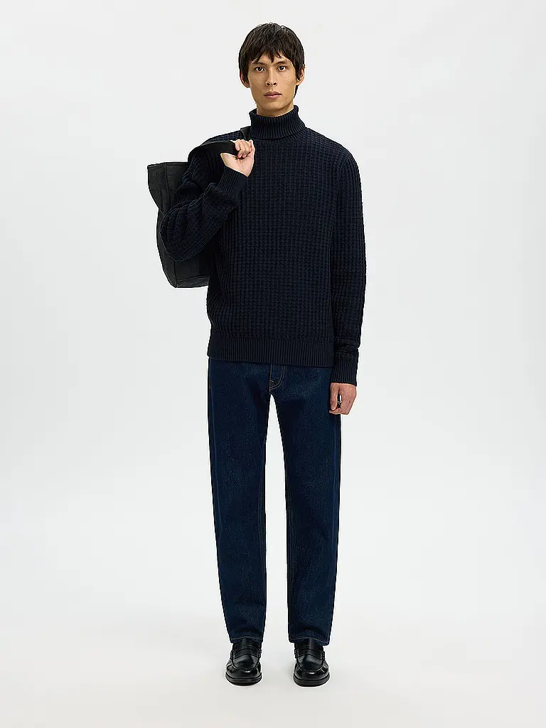 SELECTED | Rollkragenpullover SLHTOM | Blu