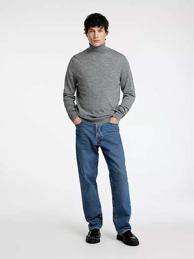 SELECTED | Rollkragenpullover SLHTRAY | Grigio