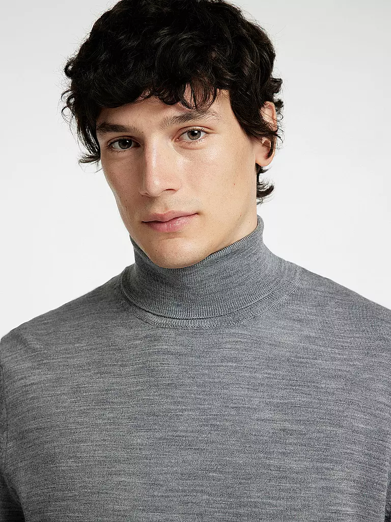 SELECTED | Rollkragenpullover SLHTRAY | Grigio
