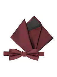 SELECTED | Set regalo con papillon e fazzoletto da taschino SLHBERTEL | Rosso scuro