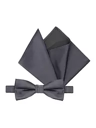 SELECTED | Set regalo con papillon e fazzoletto da taschino SLHBERTEL | Grigio