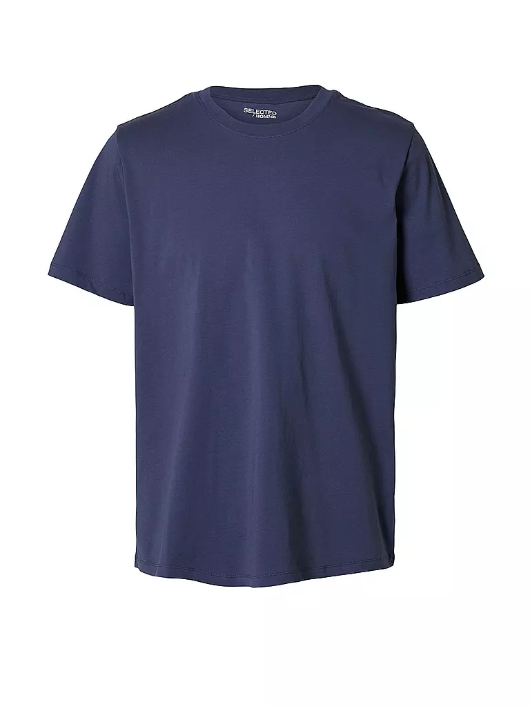 SELECTED | T-Shirt SLHASPEN | Blu