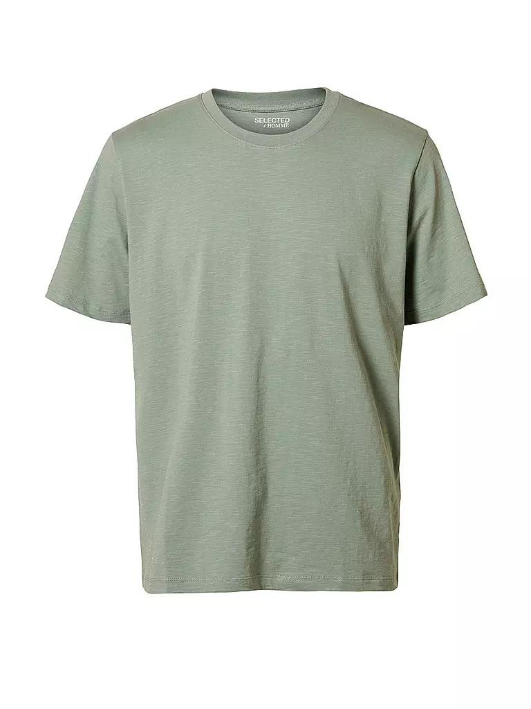 SELECTED | T-Shirt SLHASPEN | Oliva