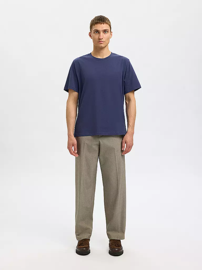 SELECTED | T-Shirt SLHASPEN | Blu