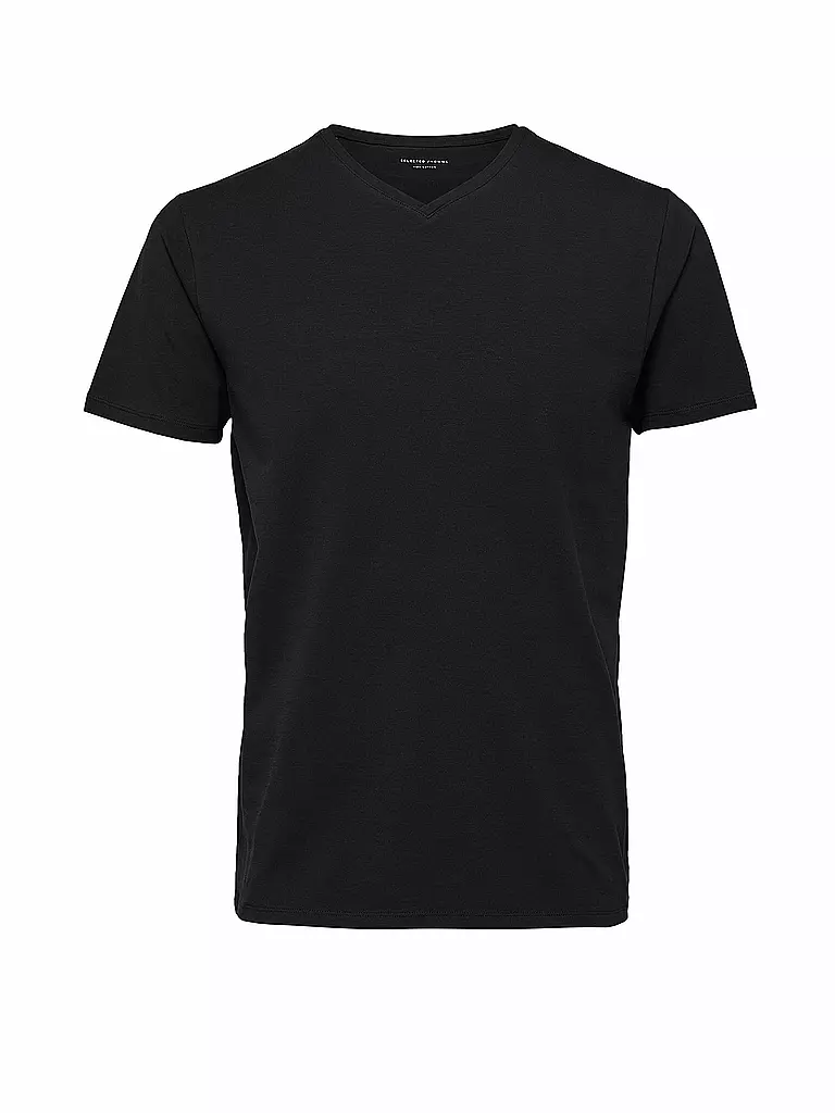 SELECTED | T-shirt SLHNEWPIMA | Nero