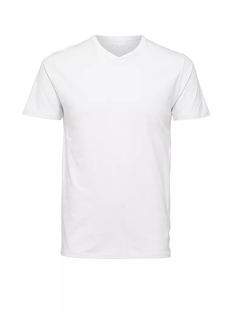 SELECTED | T-Shirt SLHNEWPIMA | Bianco