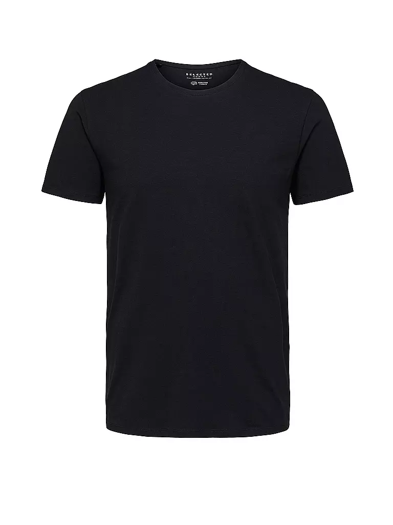 SELECTED | T-shirt SLHNEWPIMA | Nero