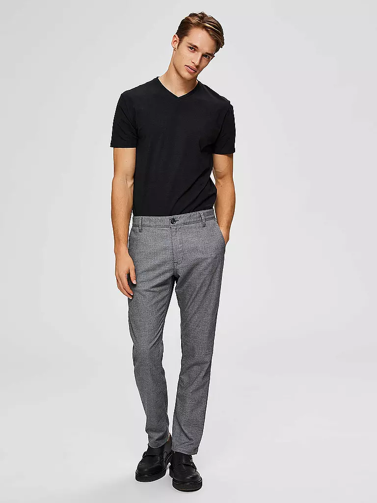 SELECTED | T-shirt SLHNEWPIMA | Nero