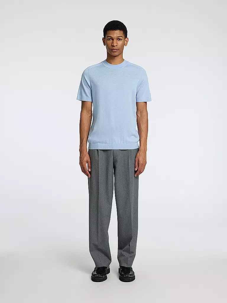 SELECTED | T-Shirt SLHTRAY | Blu chiaro