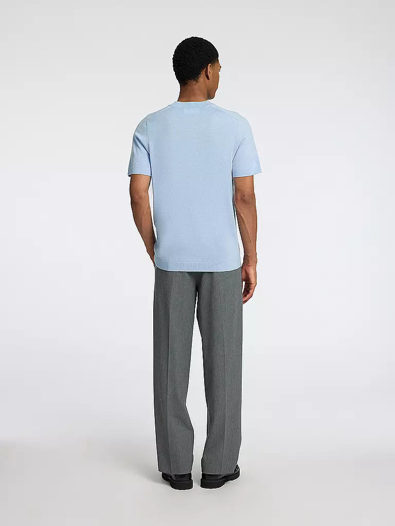 SELECTED | T-Shirt SLHTRAY | Blu chiaro