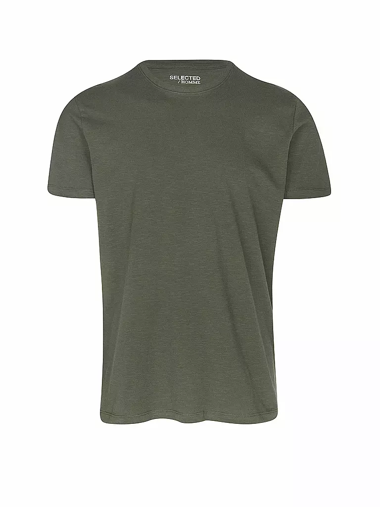 SELECTED | T-shirt T-shirt SLHASPEN | Oliva