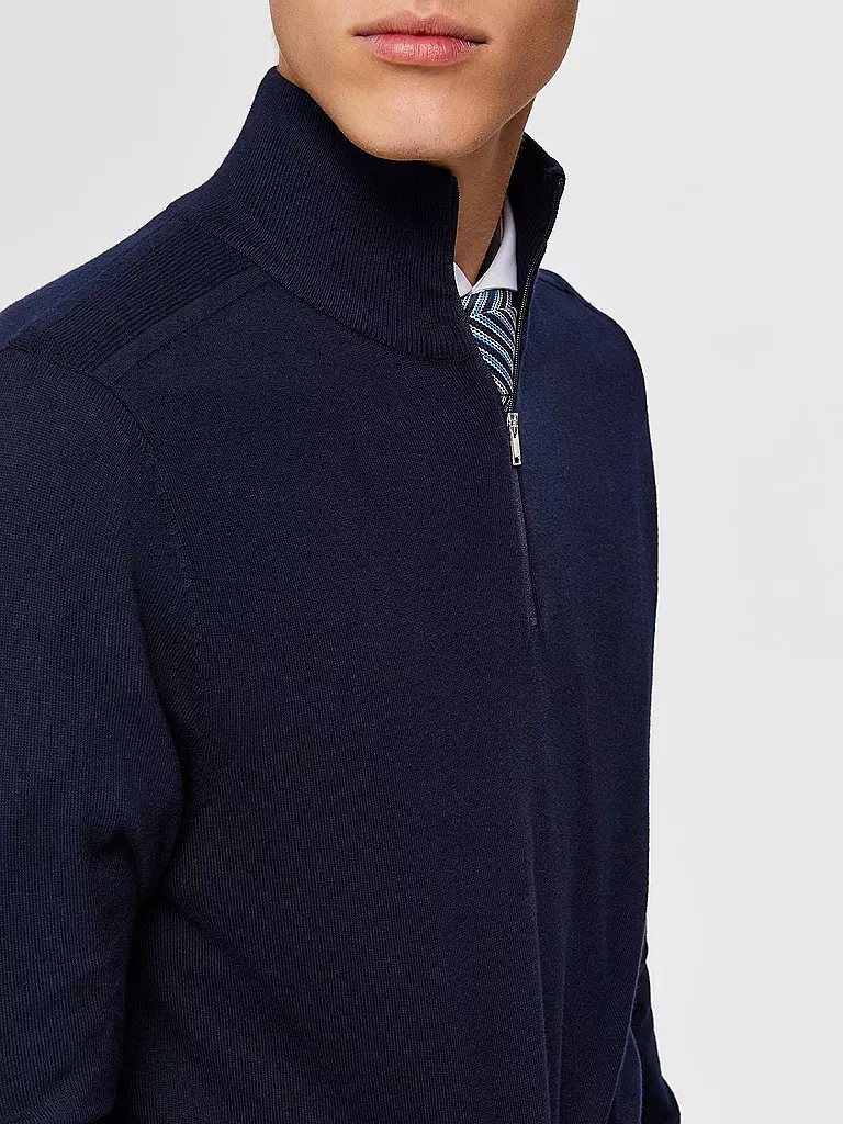SELECTED | Troyer Pullover SLHBERG | Blu