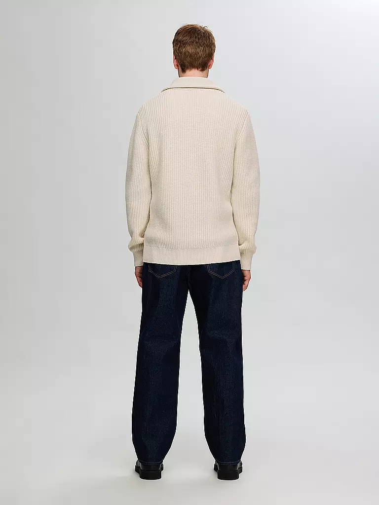 SELECTED | Troyer Pullover SLHLAND | Crema