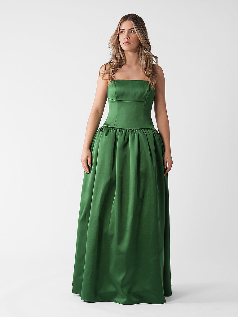 Self-Portrait Maxi abito verde 34