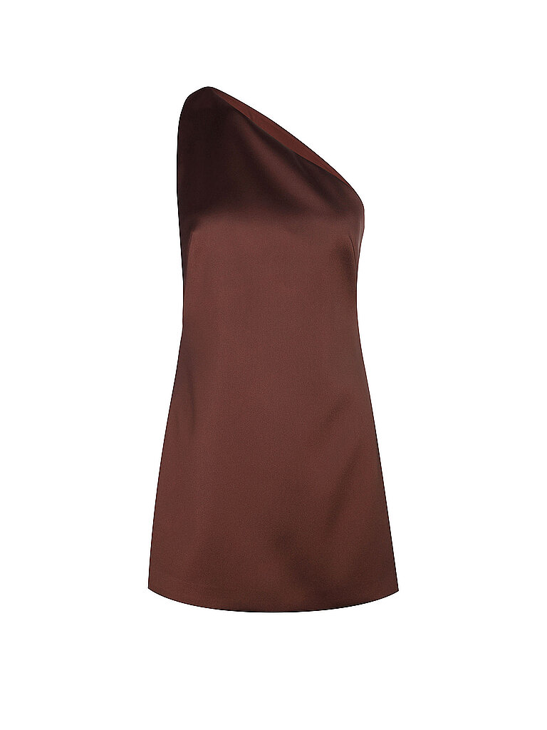 Abito da cocktail marrone 36