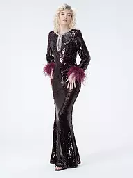 SELF-PORTRAIT | Abendkleid | Rosso scuro