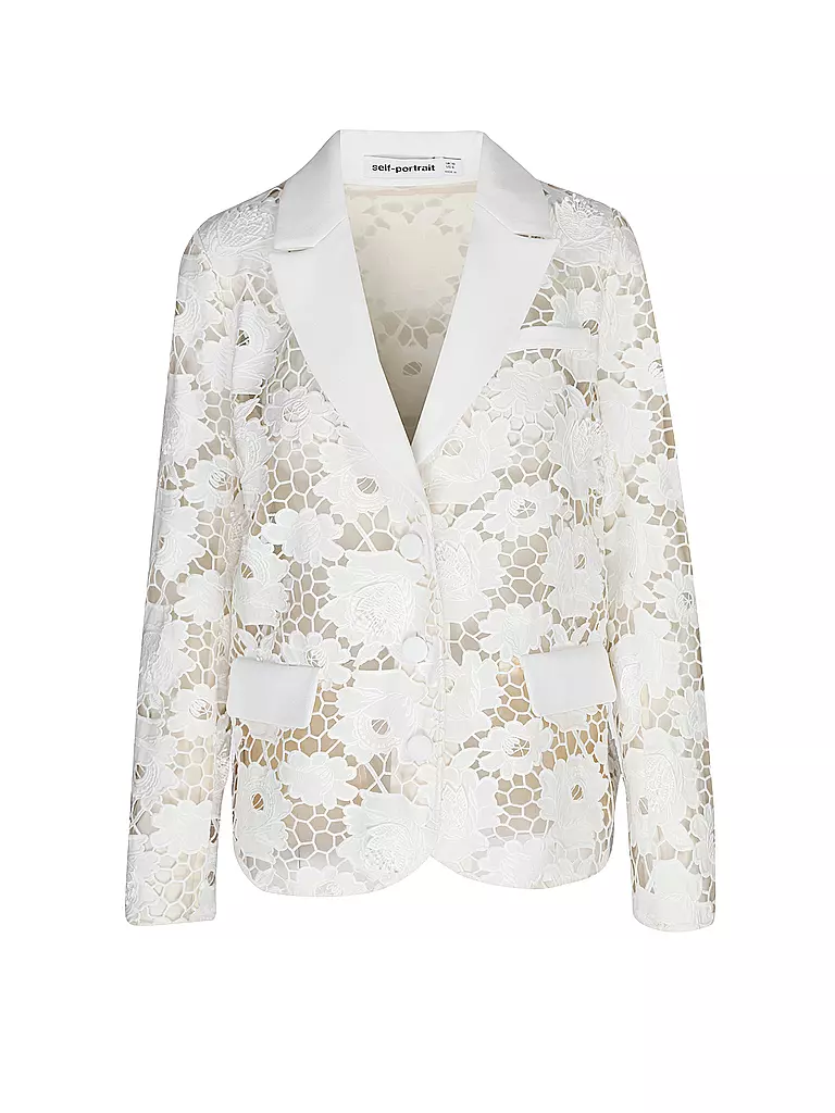 SELF-PORTRAIT | Blazer | Bianco
