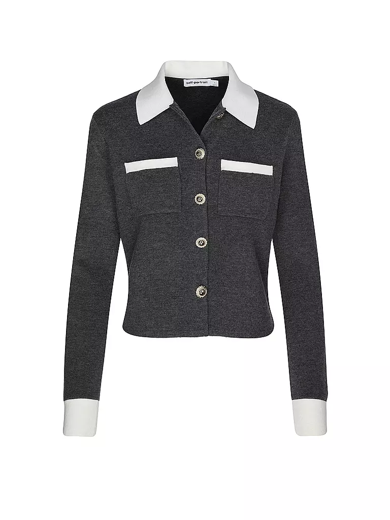SELF-PORTRAIT | Cardigan | Grigio