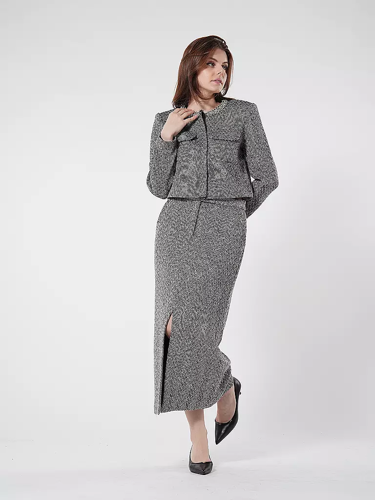 SELF-PORTRAIT | Midi gonna | Nero