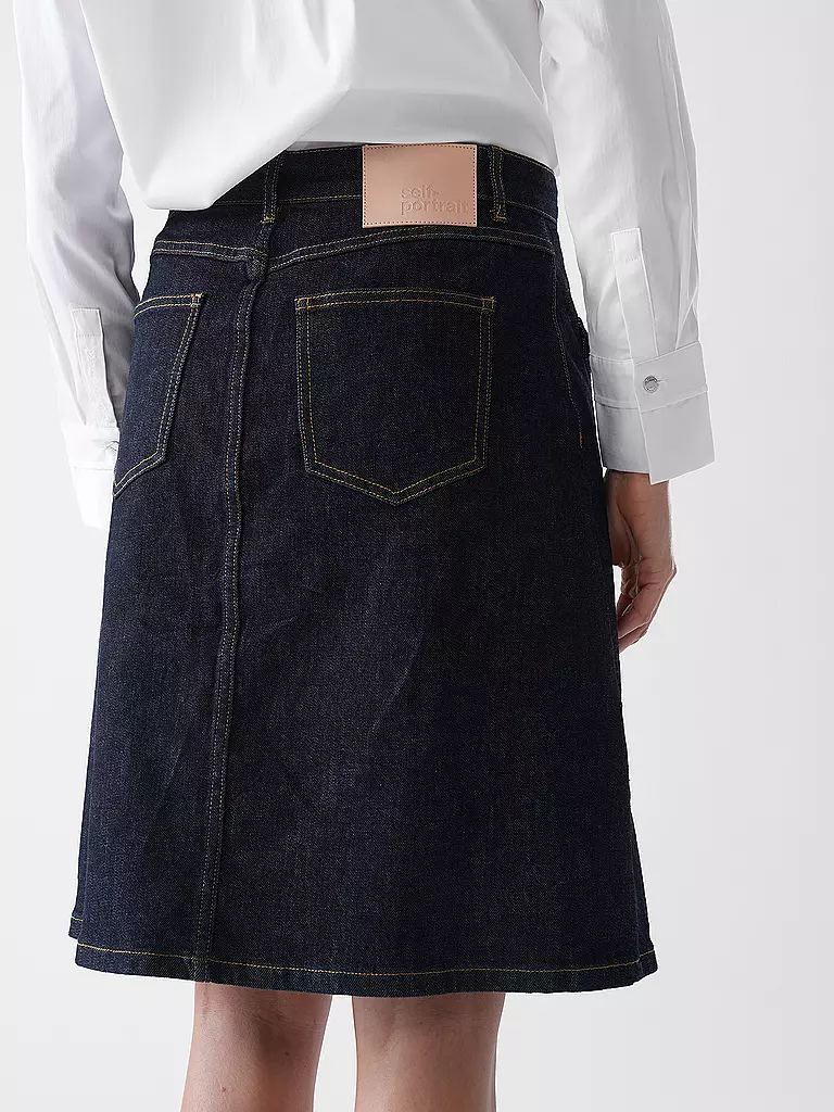 SELF-PORTRAIT | Midi gonna | Blu