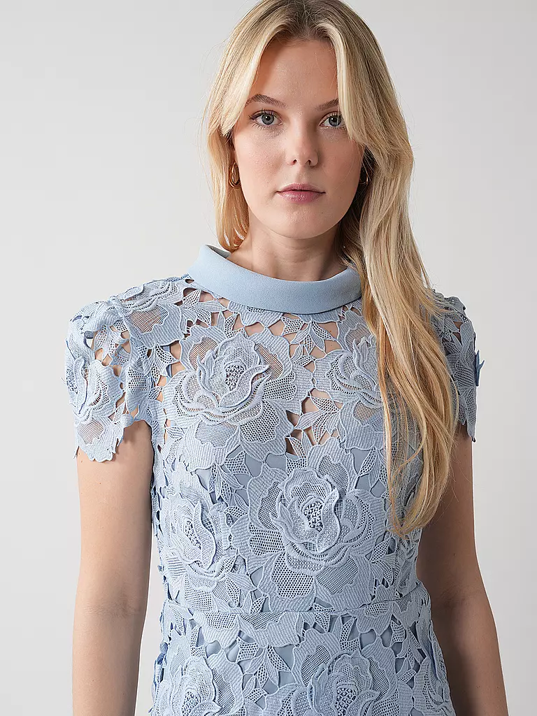 SELF-PORTRAIT | Mididress | Blu chiaro