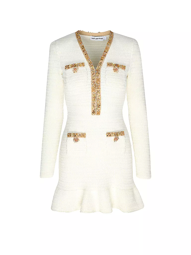 SELF-PORTRAIT | Minikleid  | Crema