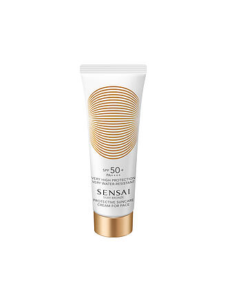 SENSAI | Silky Bronze - Crema Solare Protettiva Viso SPF 50+ 50ml