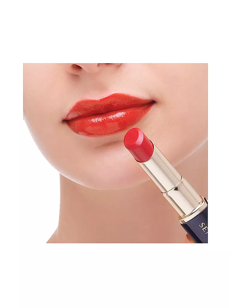 SENSAI | Rossetto - Ricarica Lasting Plump Lipstick (LPL09 Vermillion Red) | Bacca