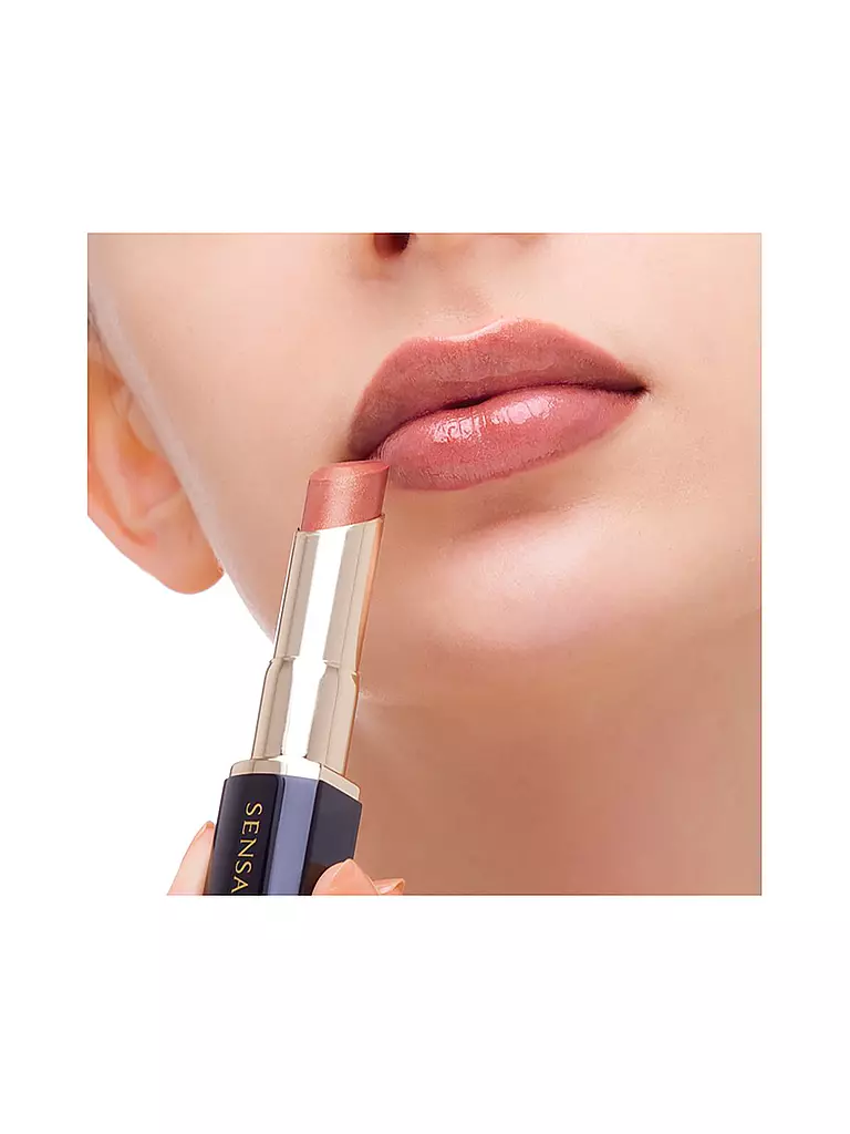 SENSAI | Rossetto - Ricarica Rossetto Volumizzante a Lunga Durata (LPL06 Shimmer Nude) | Crema