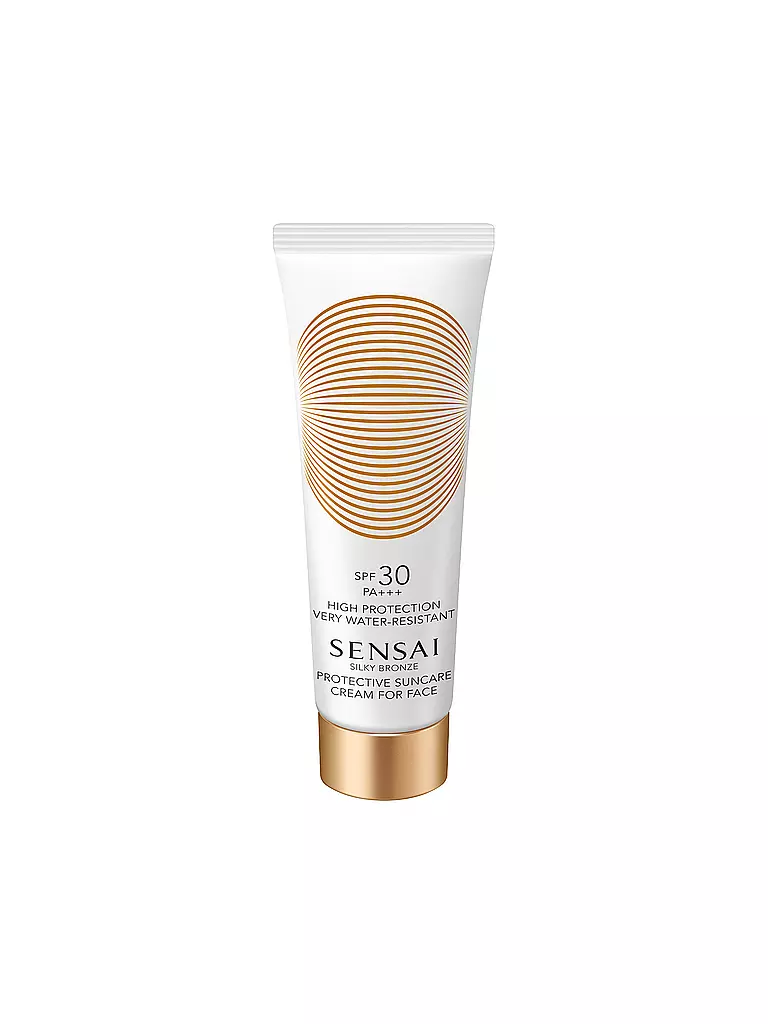 SENSAI | Silky Bronze - Crema Solare Protettiva Viso SPF 30 50ml | Senza colore