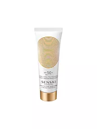SENSAI | Silky Bronze - Crema Solare Protettiva Viso SPF 50+ 50ml | Senza colore