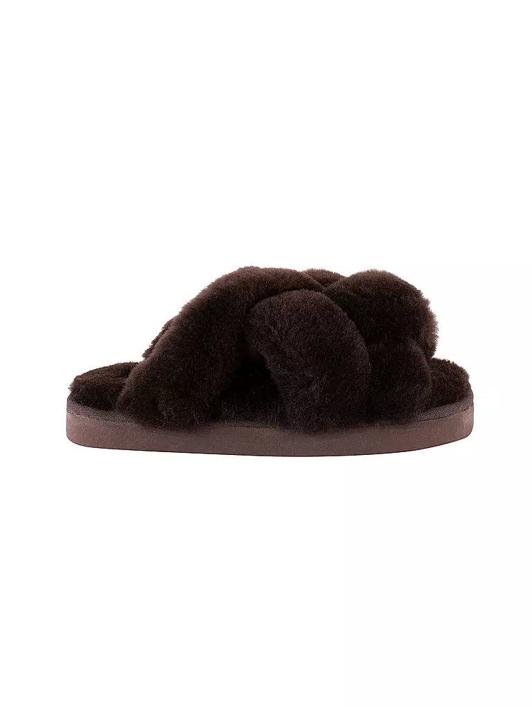 SHEPHERD OF SWEDEN | Pantoletten Gabriella | Marrone