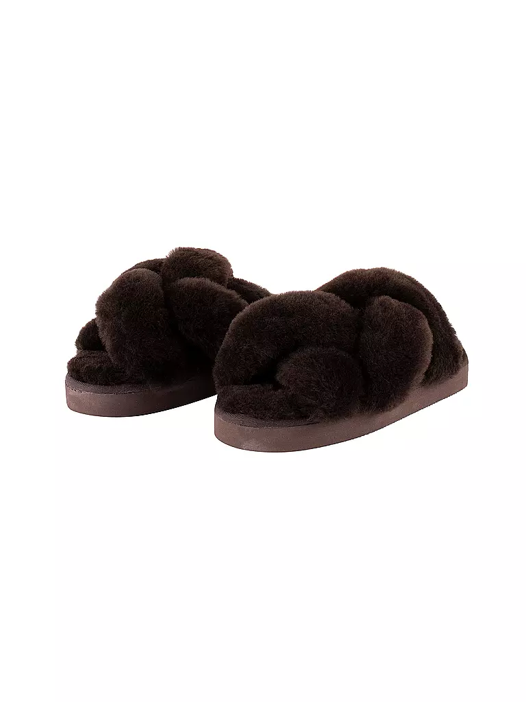SHEPHERD OF SWEDEN | Pantoletten Gabriella | Marrone
