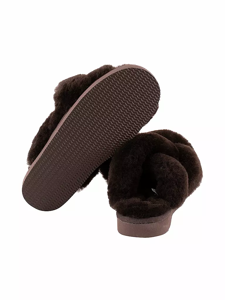 SHEPHERD OF SWEDEN | Pantoletten Gabriella | Marrone