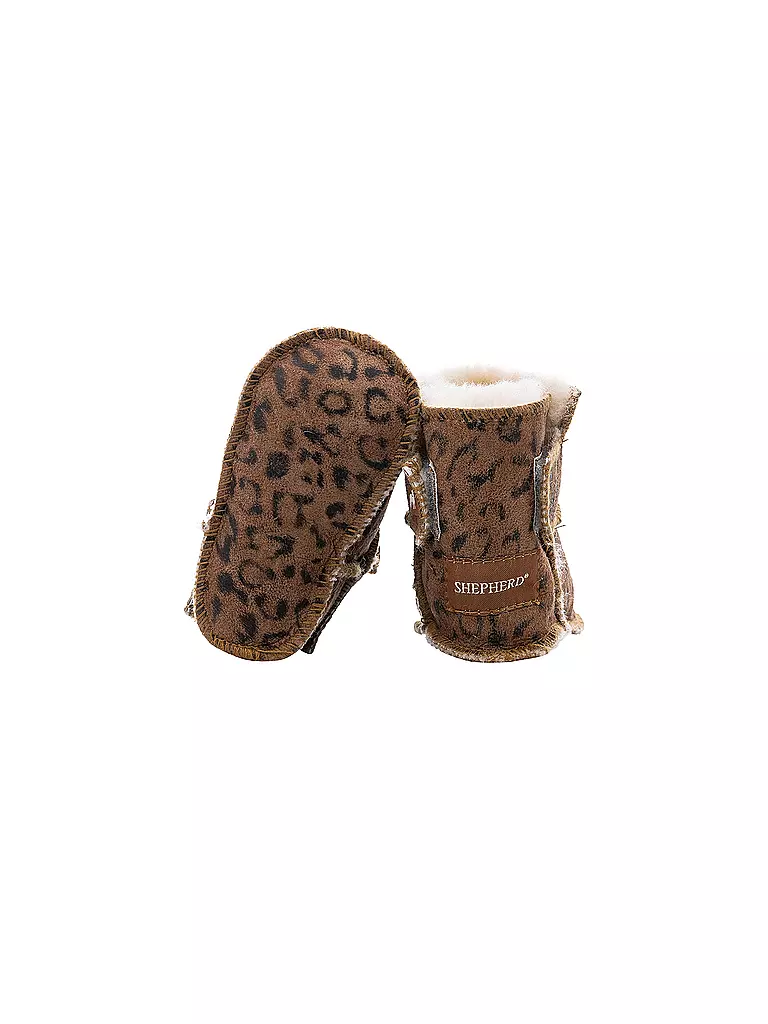 SHEPHERD OF SWEDEN | Scarpe da neonato BORAS LEOPARD | 