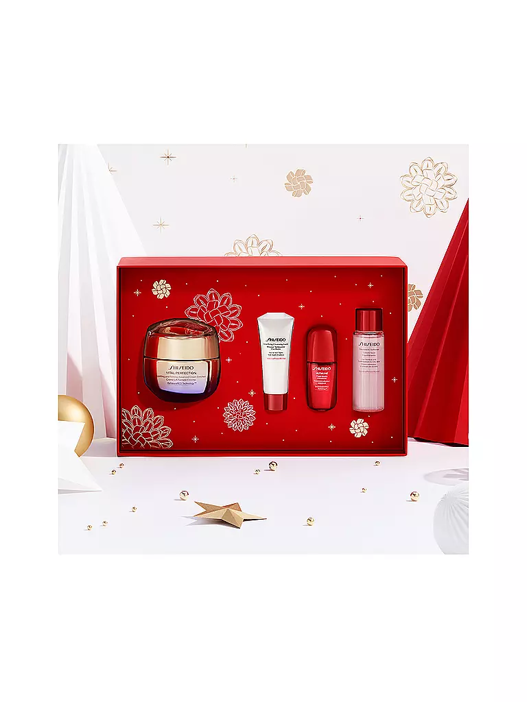 SHISEIDO | Cofanetto Regalo - Vital Perfection Uplifting and Firming Cream Advanced Enriched Holiday Kit 50ml / 30ml / 15ml / 10ml | 