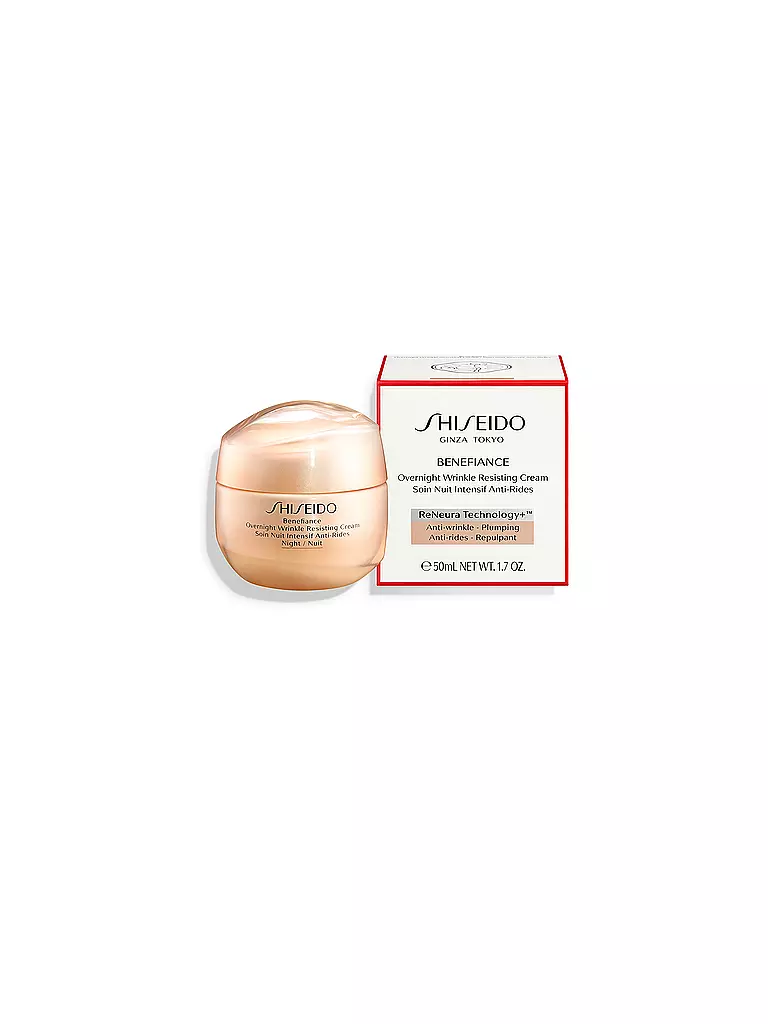 SHISEIDO | Crema Viso - Benefiance Overnight Wrinkle Resisting 50ml Cream 50ml | Senza colore