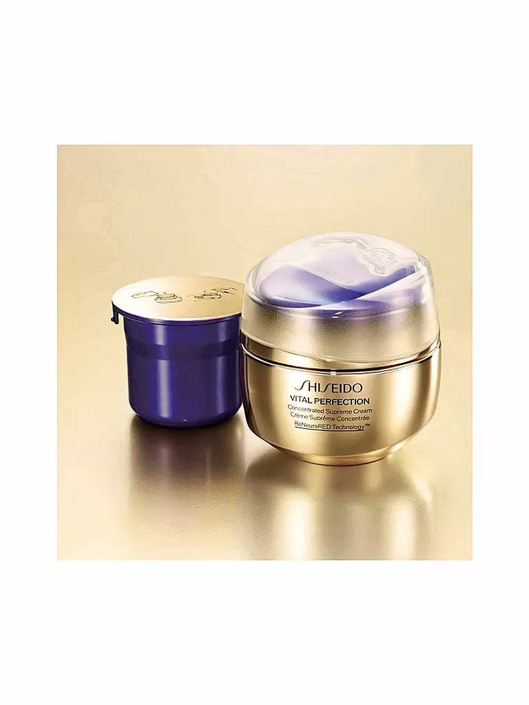 SHISEIDO | Crema Viso - Vital Perfection Concentrated Supreme Cream RICARICA 50ml | Senza colore
