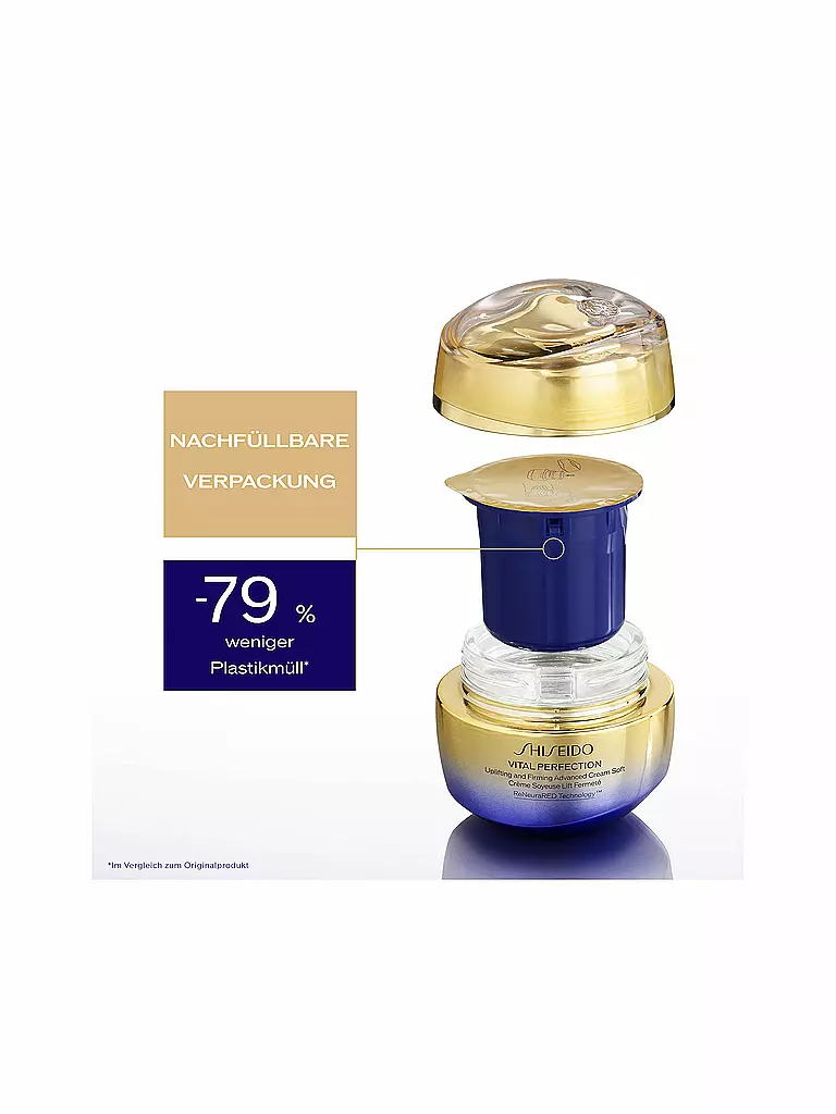 SHISEIDO | Crema viso - VITAL PERFECTION Uplifting and Firming Advanced Cream Soft Refill 50ml | 