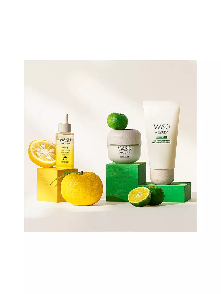 SHISEIDO | Crema viso - WASO YUZU-C Glow-On Shot 28ml | 