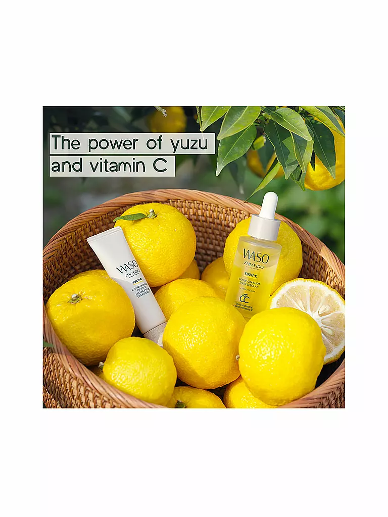 SHISEIDO | Crema viso - WASO YUZU-C Glow-On Shot 28ml | 