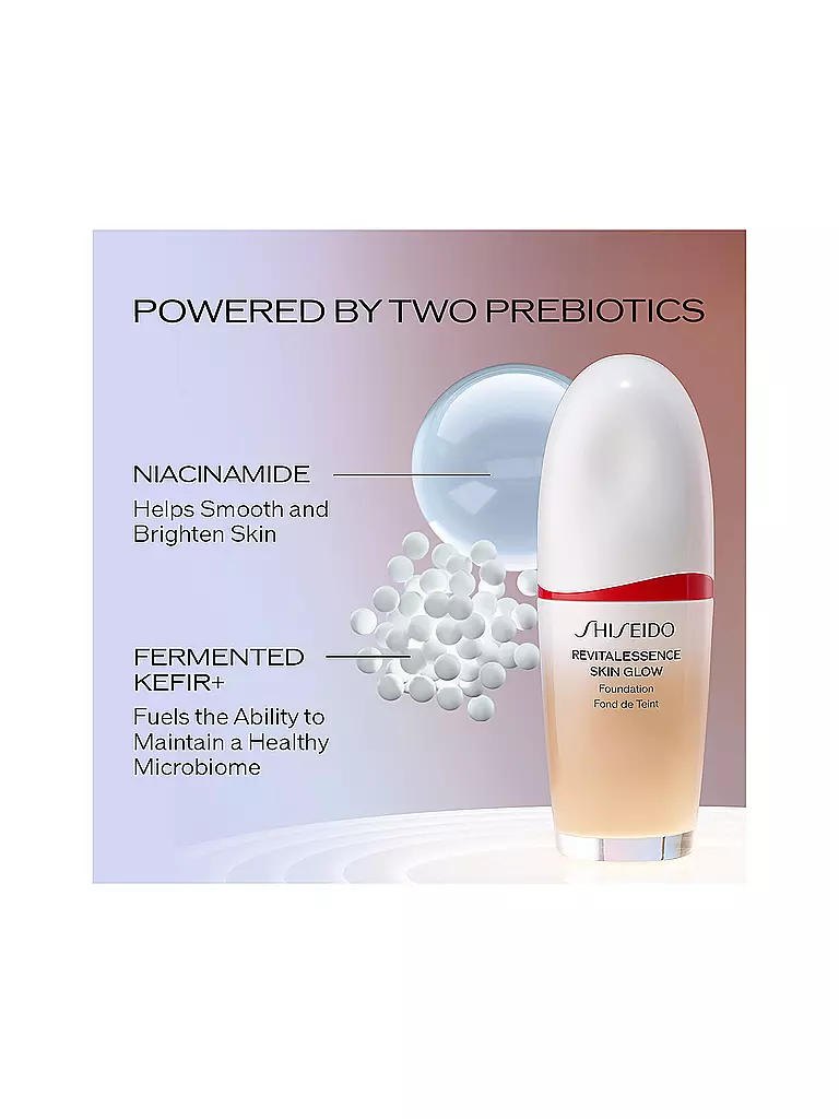 SHISEIDO | REVITALESSENCE Skin Glow Foundation SPF30 PA+++ (350 Maple) | Marrone